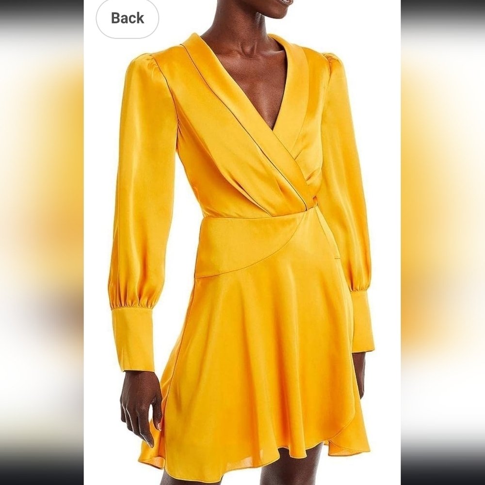 BCBG MAXAZRIA Faux Wrap Cocktail Dress NWT